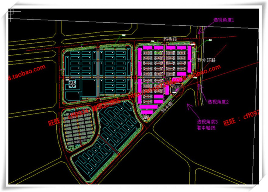 建筑资源83商业办公楼全套设计SU模型+cad图纸+效果图+3Dmax