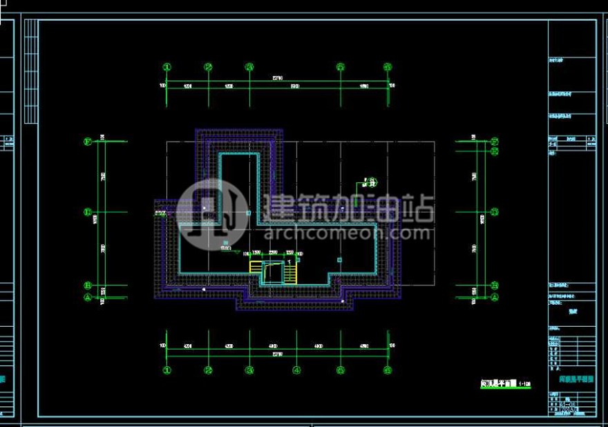 全套的商业别墅设计商业别墅全套SU模型cad图纸施工图商业别墅设计源建筑资源