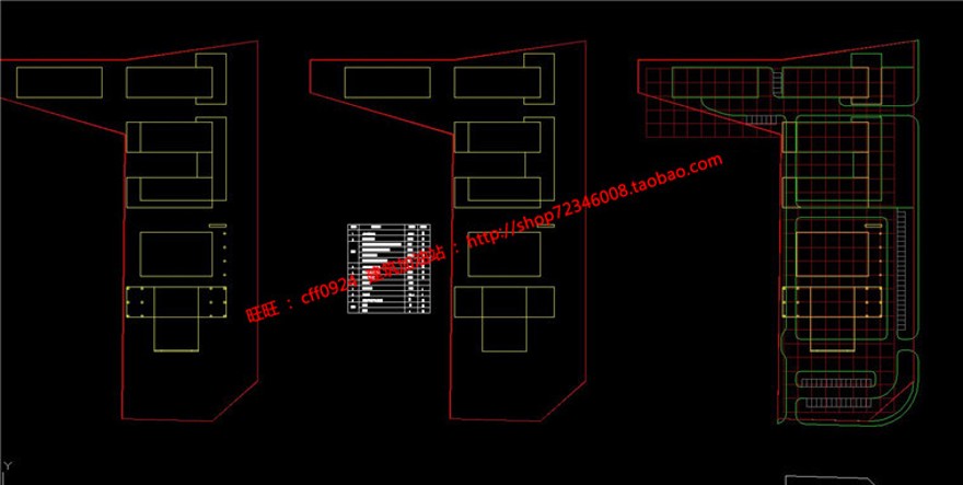 低层小型办公楼建筑创意设计文本效果图SU模型及CAD建筑资源