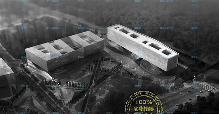 下载素材-多层+办公楼+总部办公设计CAD+文本设计资源G+3D模型+BIM应用