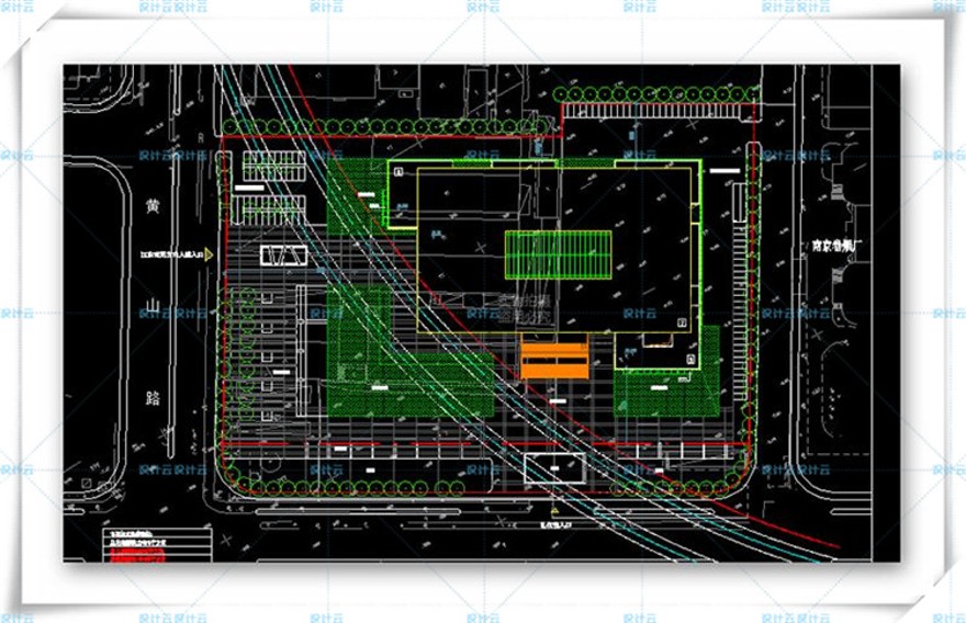 完整档案馆建筑方案设计cad施工图+文本+su模型