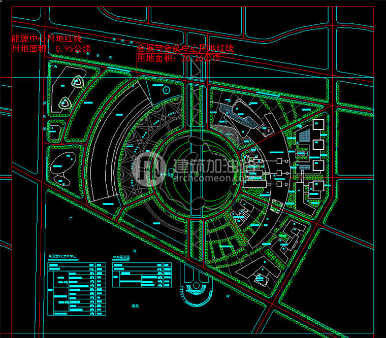 建筑图纸316艺术馆方案设计建筑景观规划资料带SU模型+CAD图纸全套方案设计