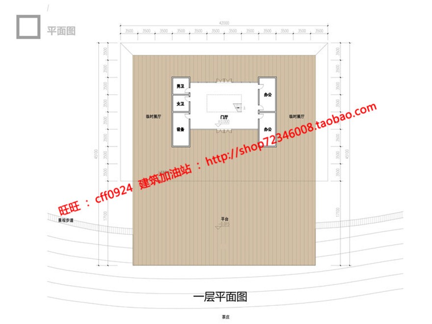 展览馆设计方案文本图纸有SU精细模型CAD图纸设计