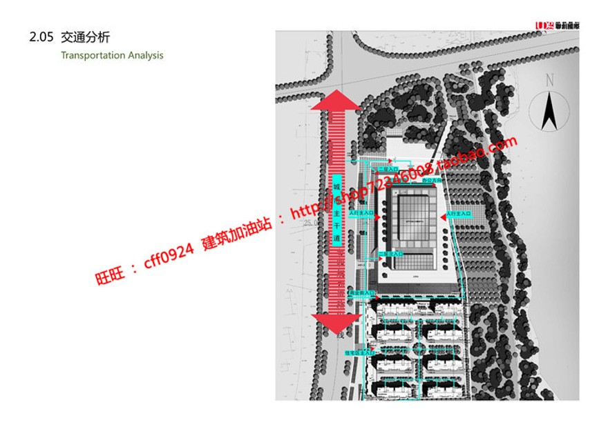 cad图纸+效果图+文本农产品物流中心展示馆/展览馆建建筑资源