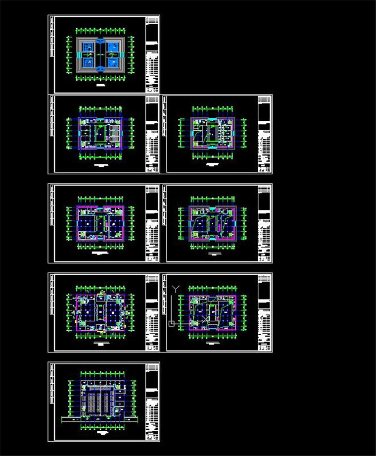 展览馆设计方案高清文本ppt+效果图+cad(平立剖墙身)