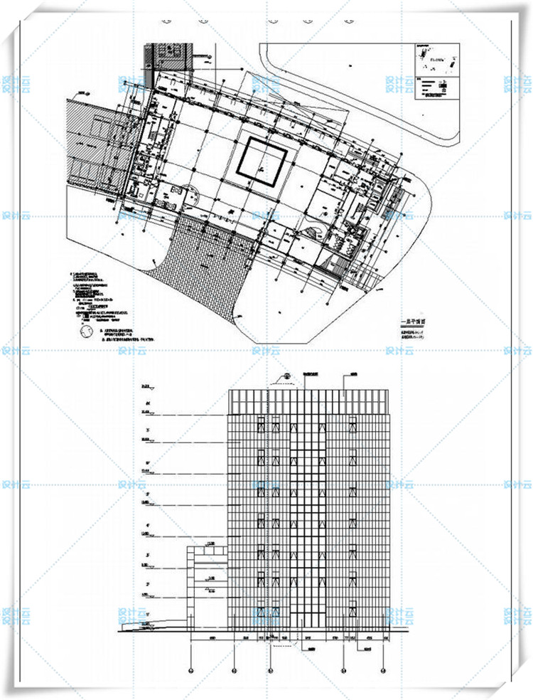 完整展馆会展中心建筑设计施工CAD图纸文本方案效果图纸