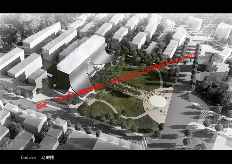 博物文化休闲创意中心展览艺术设计有cad图纸文本及效果图