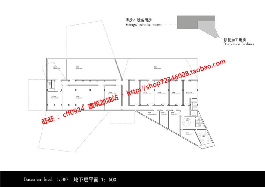 博物文化休闲创意中心展览艺术设计有cad图纸文本及效果图