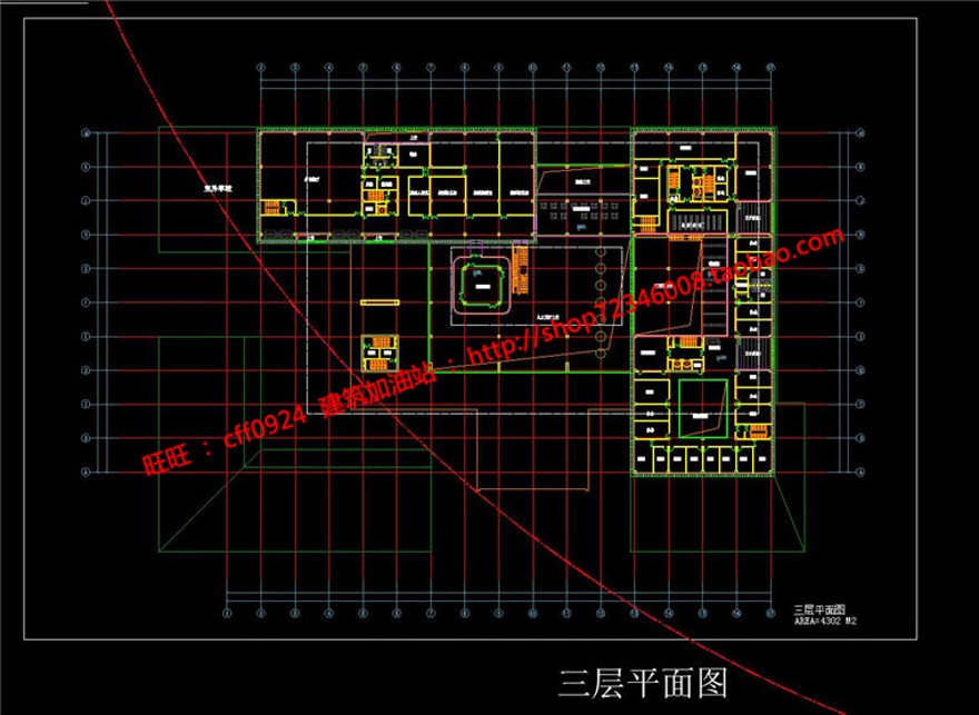 中标档案博物中心设计有su模型cad图纸效果图文本