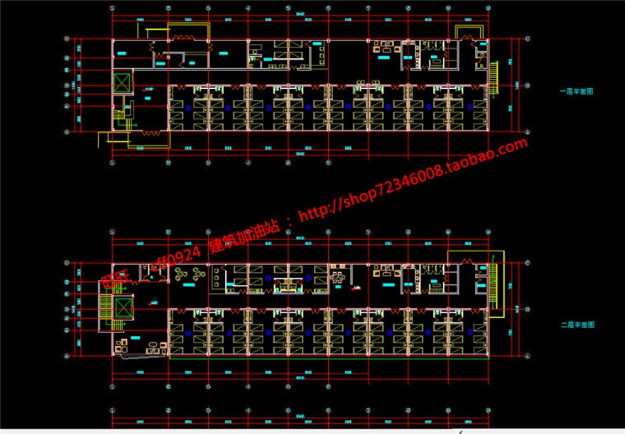 养老院敬老院福利院设计su模型3dmax效果图cad图纸