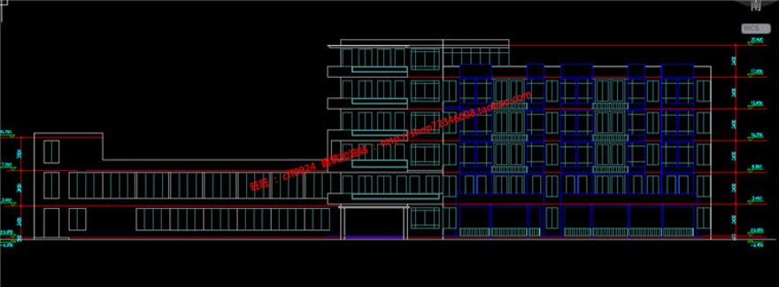 养老院敬老院福利院设计su模型3dmax效果图cad图纸