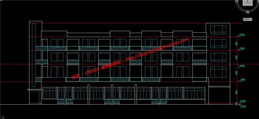 养老院敬老院福利院设计su模型3dmax效果图cad图纸