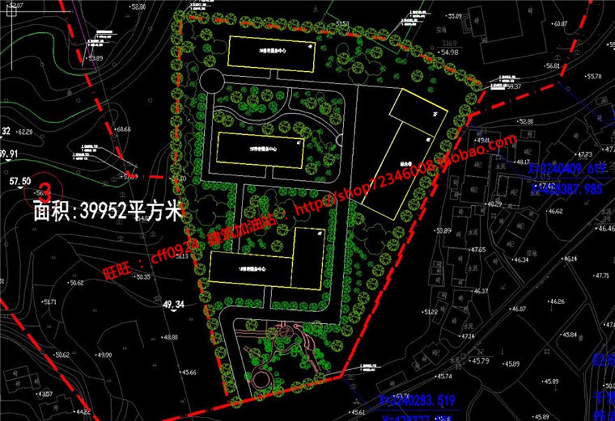 养老院敬老院老年活动中心设计su模型cad图纸psd分析