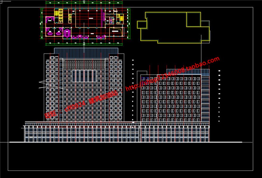 su模型+cad图纸+效果图+3Dmax医疗建筑综合医院疾病控制建筑资源