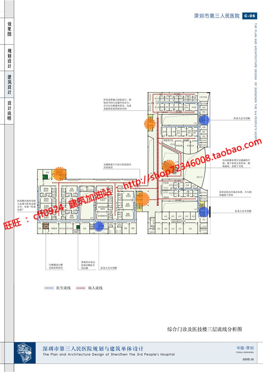 cad图纸效果图文本人民医院/门诊部/住院部/卫生诊所建筑资源