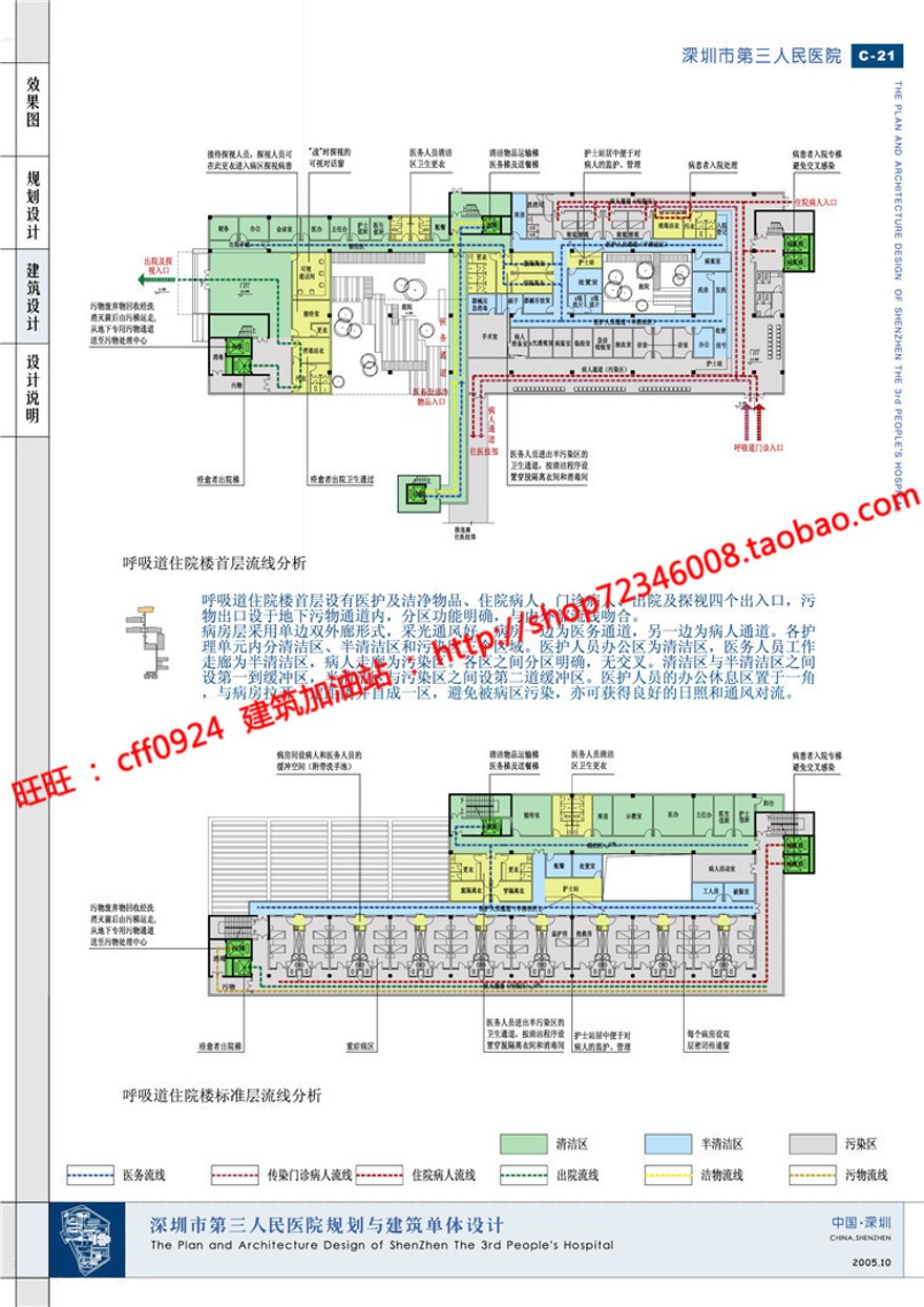 cad图纸效果图文本人民医院/门诊部/住院部/卫生诊所建筑资源