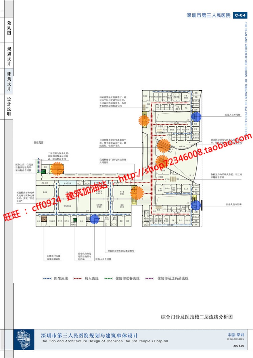 cad图纸效果图文本人民医院/门诊部/住院部/卫生诊所建筑资源