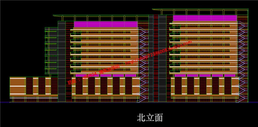 仁济医院建筑方案设计医疗中心su模型cad图纸效果图