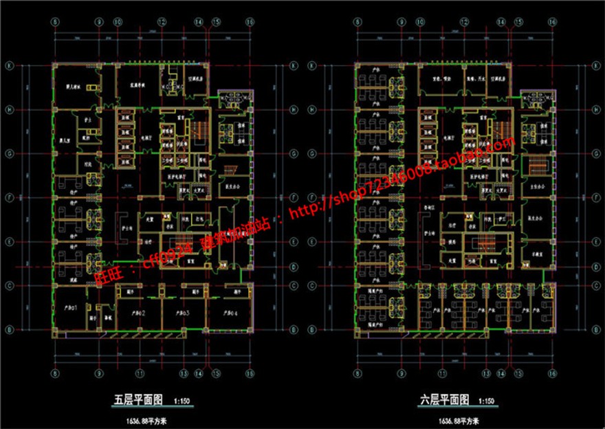 成套-人民医院门急诊办公楼住院病房楼CAD平立剖总平及SU建筑资源