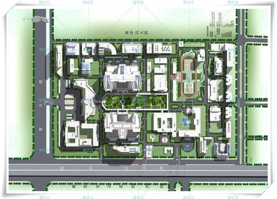 完整医院建筑规划设计方案文本设计说明平面图CAD医疗建筑资源