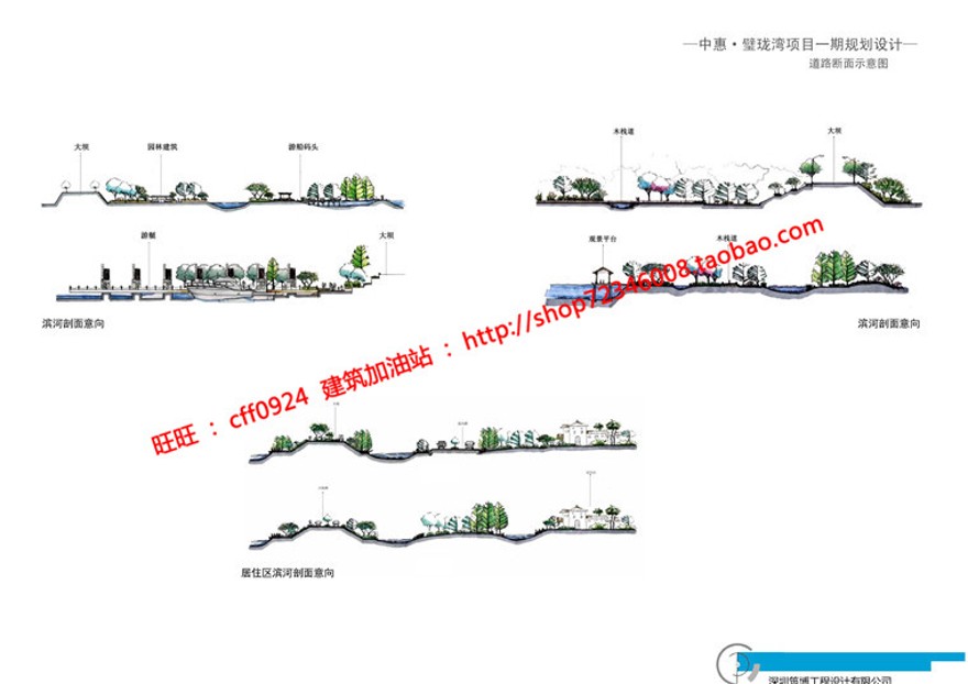 新古典住宅小区规划方案设计cad图纸总图su效果图