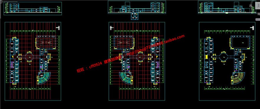 中小学景观建筑规划项目设计学校教育建筑cad图纸文本方案汇报