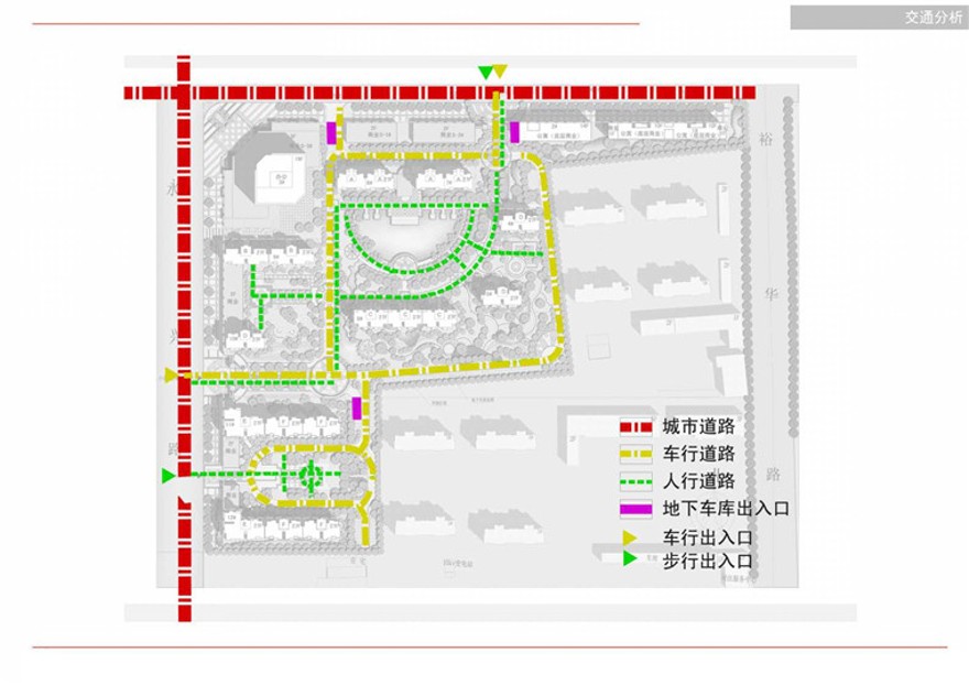 廊坊幸福城2#地块规划设计文本/效果图/CAD总图平立剖图