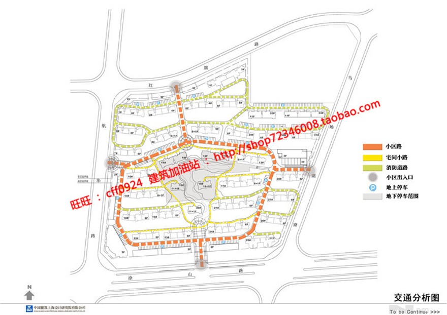 cad图纸有总图平立剖整套住宅区生活小区文本效果图