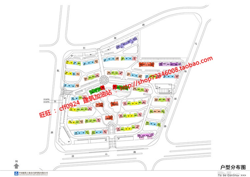 cad图纸有总图平立剖整套住宅区生活小区文本效果图