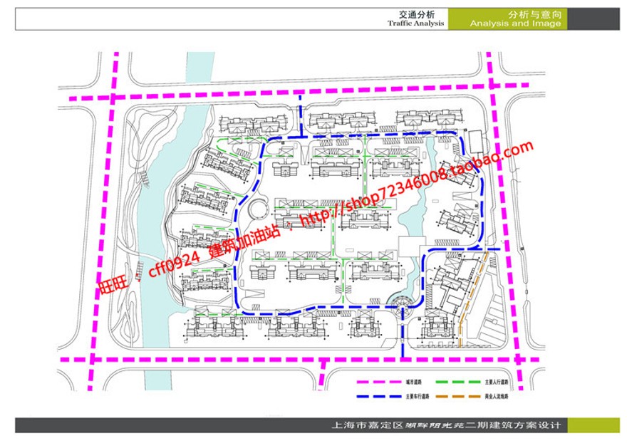 居住小区规划住宅设计cad总图/平立剖效果图文本