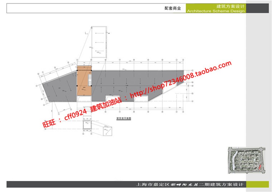 居住小区规划住宅设计cad总图/平立剖效果图文本