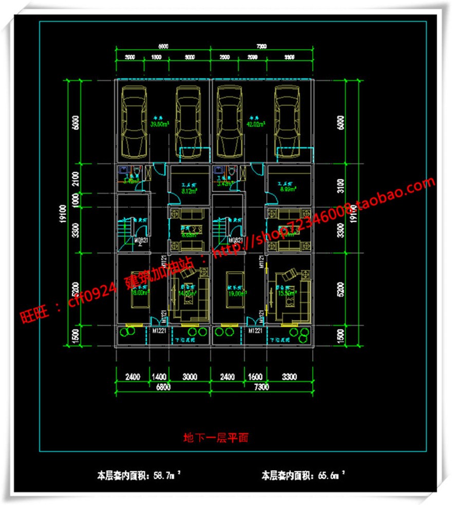 建筑图纸298香山住宅小区小区规划cad图纸/SU模型/效果图