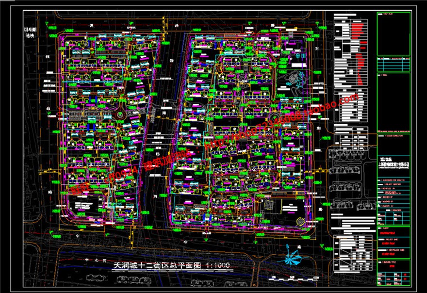 cad图纸+效果图+文本jpg优秀景观建筑规划项目建筑方案设计住宅区建筑资源