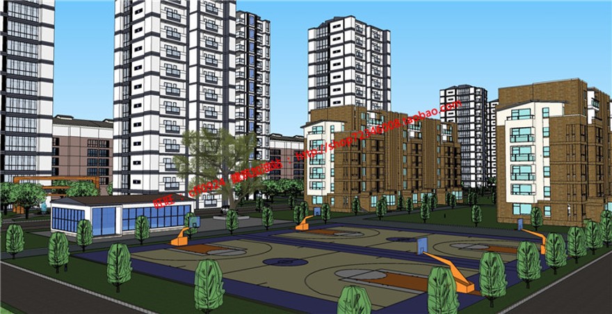 建筑学住宅区规划设计文本jpg展板排版psd建筑景观规划资料集