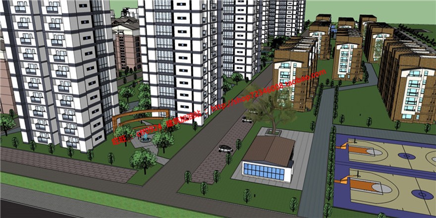 建筑学住宅区规划设计文本jpg展板排版psd建筑景观规划资料集