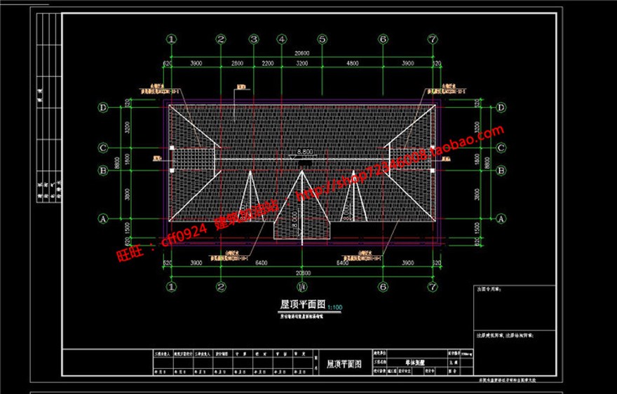 乡村自建房农村房屋设计cad图纸施工图结构图