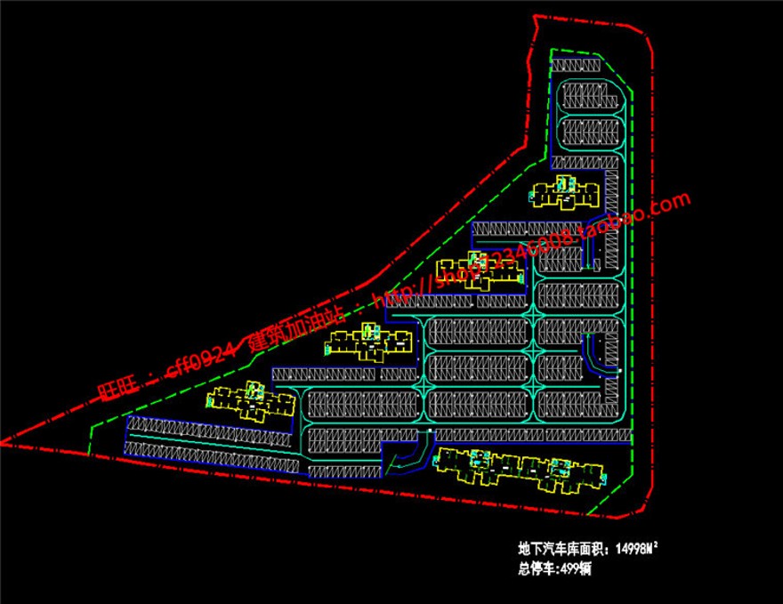 小区规划住宅cad图纸建筑方案设计效果图