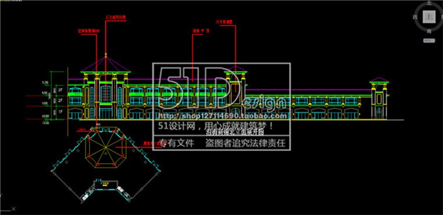 小区规划/住宅区规划设计cad平面户型+su模型+效果图