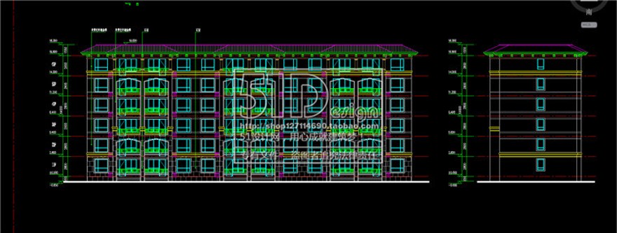 小区规划/住宅区规划设计cad平面户型+su模型+效果图