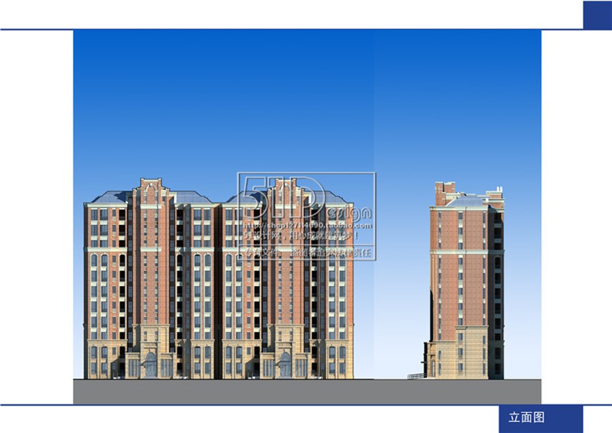 建筑小区规划住宅区规划设计cad图纸+效果图+文本