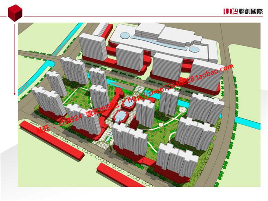 小区规划四个方案cad总图住宅区规划设计带cad户型图