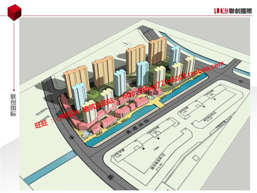 小区规划四个方案cad总图住宅区规划设计带cad户型图