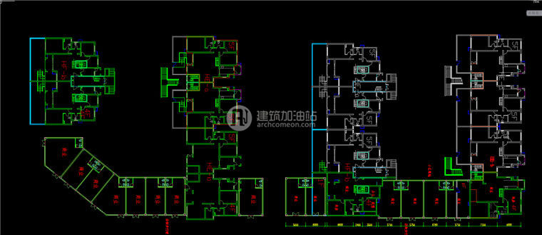 Jz263住宅区规划带CAD图纸/su模型/效果图/方案图