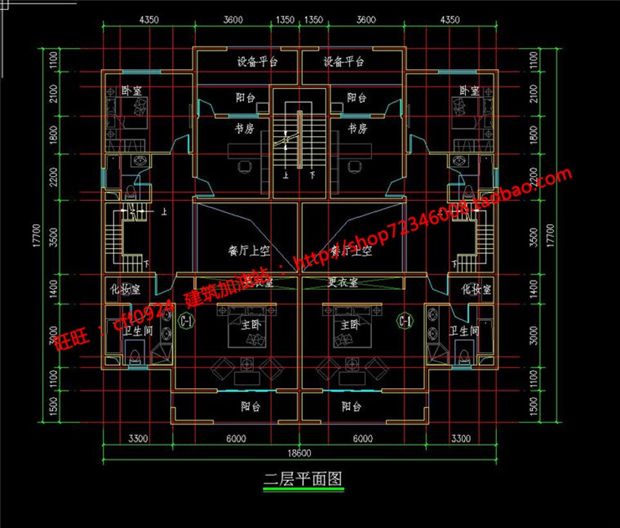 多层高层住宅住宅区住宅小区规划景观建筑规划项目设计cad图纸户型文本