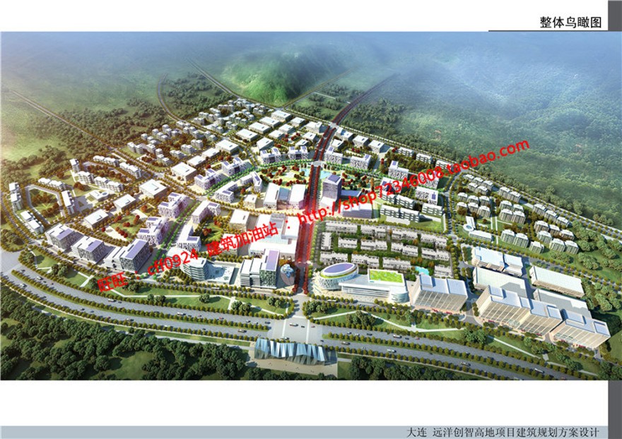 花园洋房小区规划住宅单体cad图纸平立剖效果图施工图