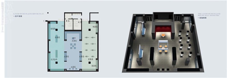 展览馆室内装修全套设计文本+cad(平立剖施工图)