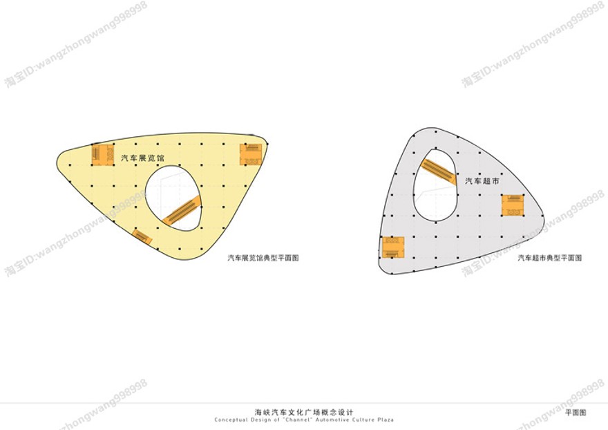 完整汽车城CAD施工图纸4S专卖店车展SU模型车站外观展厅