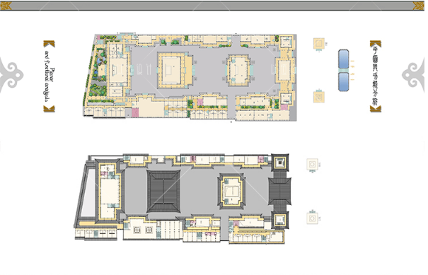 资源素材古建寺庙佛像建筑室内设计CAD配套效果图原创设计素建筑资源