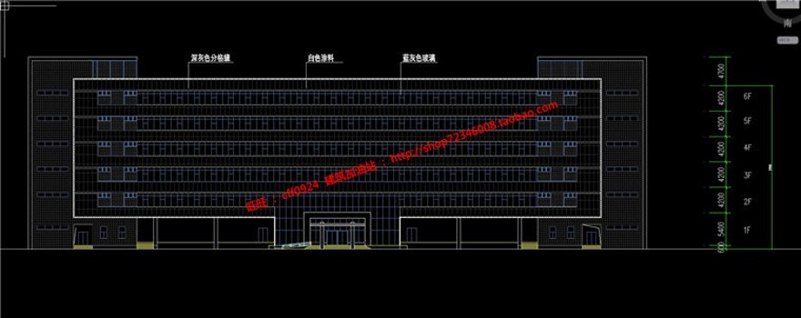 房工厂建筑方案设计工业cad总图su模型效果图文本