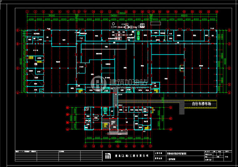 建筑图纸109厂房方案设计厂房cad图施工图